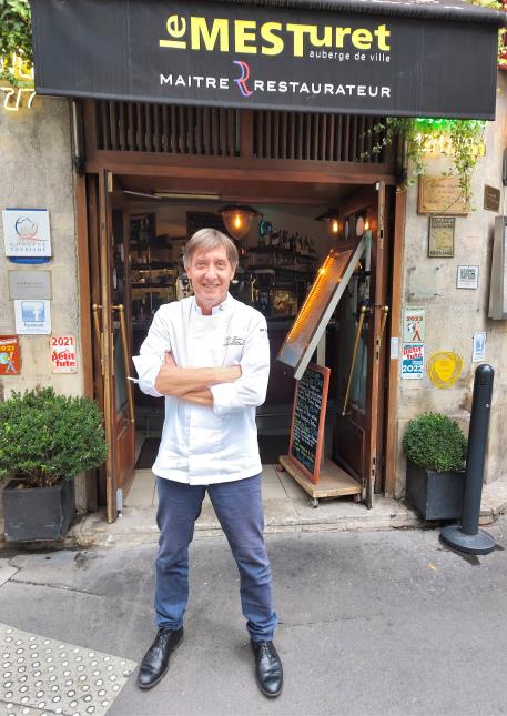 Alain Fontaine, président de l'association des Bistrots et cafés de France.